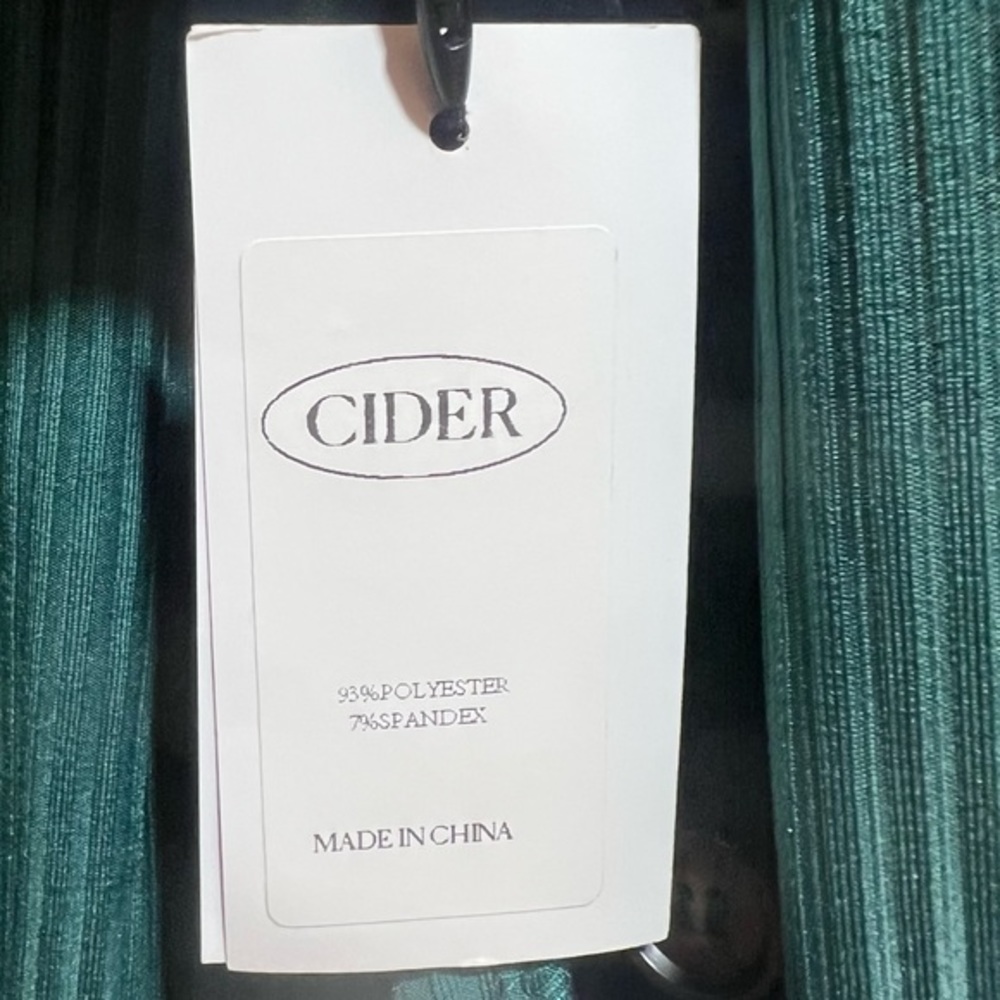 NWT Cider Button Front Ribbed Maxi Dress - Picture 5 of 9